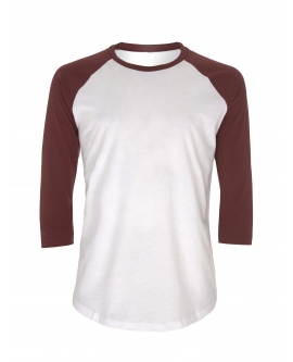 Model: EP22 Koszulka Unisex Baseball - rękaw 3/4 6 T-Shirt ekologiczny Unisex Baseball marka EARTHPOSITIVE 6