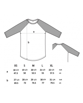 Model: N22 MEN’S / UNISEX BASEBALL T-SHIRT 7 Eko T-shirt BASEBALL unisex marka Continental 7